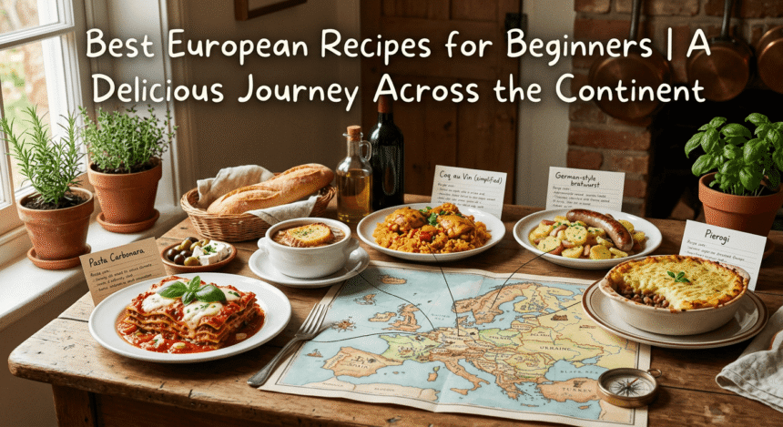 Best European Recipes for Beginners| A Delicious Journey Across the Continent
