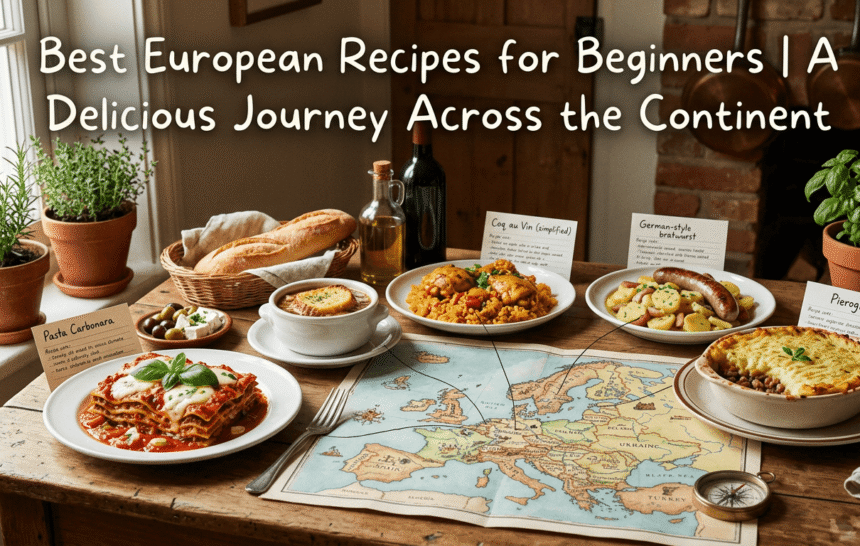Best European Recipes for Beginners| A Delicious Journey Across the Continent