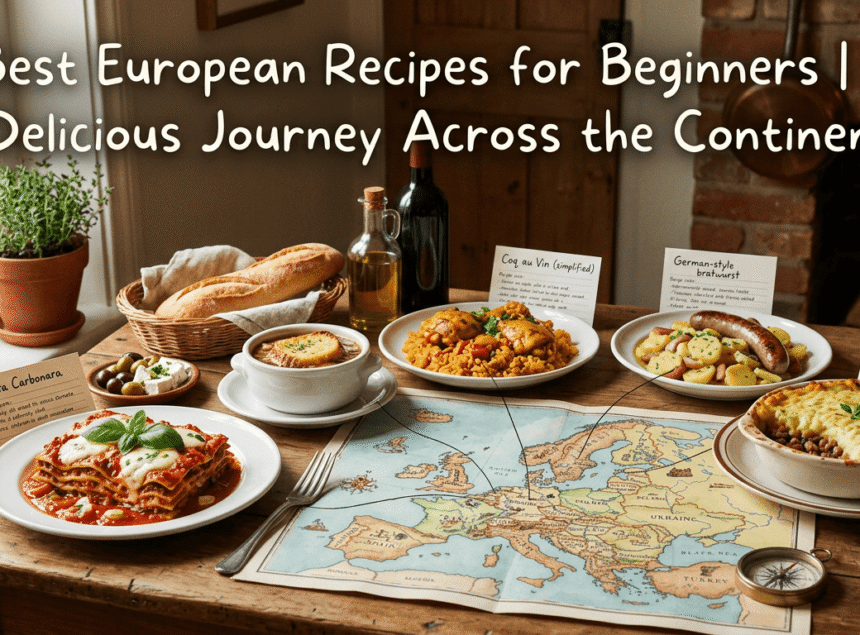 Best European Recipes for Beginners| A Delicious Journey Across the Continent