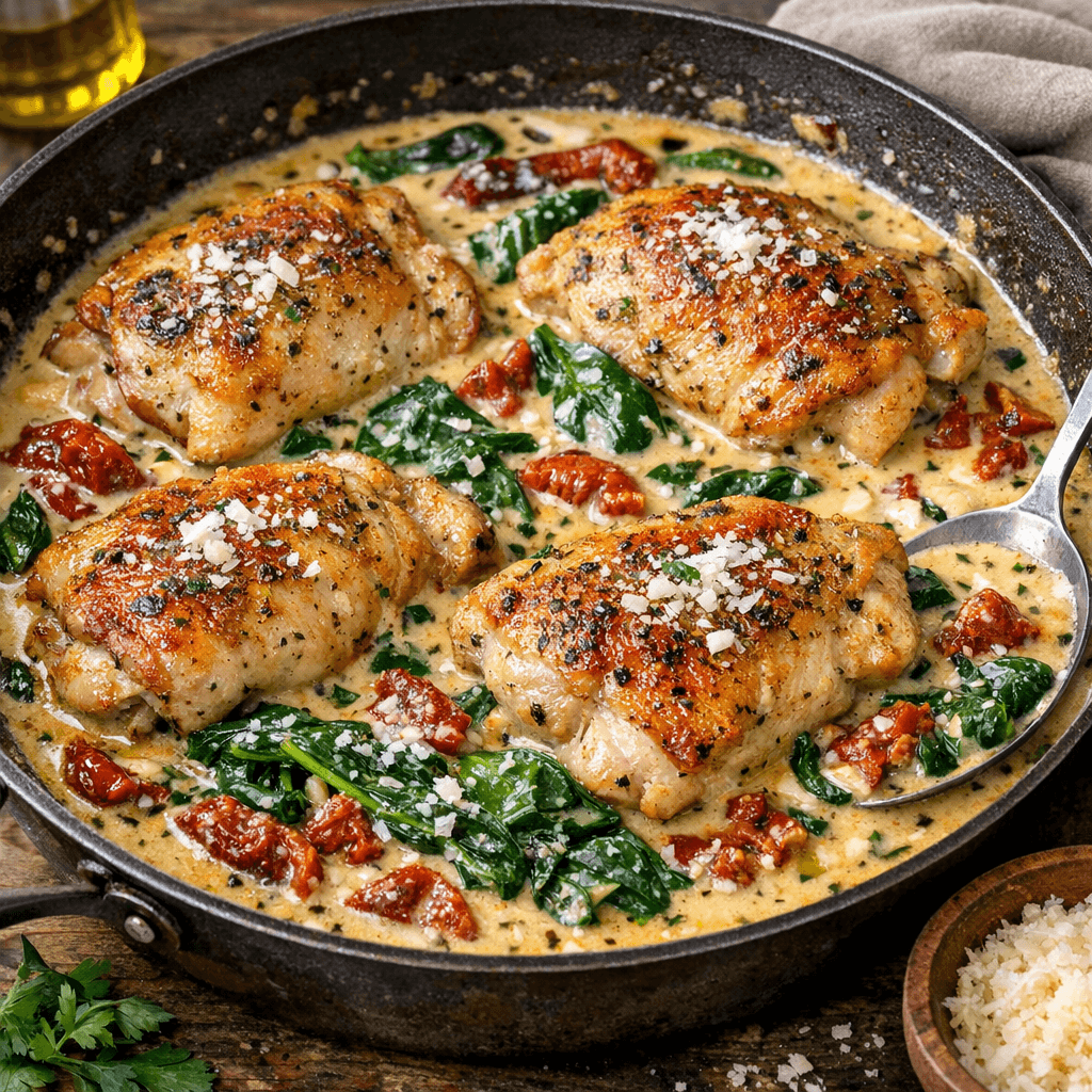 Creamy Tuscan Chicken 