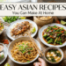 Easy Asian Recipes You Can Make at Home