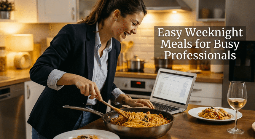 Easy Weeknight Meals for Busy Professionals