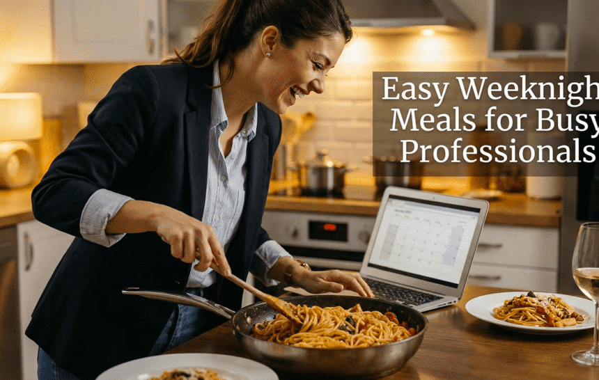 Easy Weeknight Meals for Busy Professionals