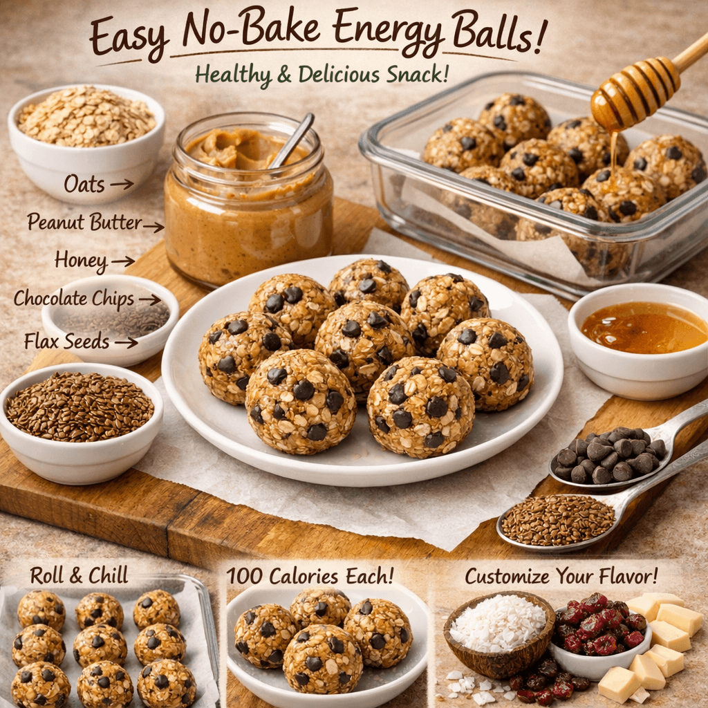 Energy Balls – A Fun and Easy Healthy Meal Prep Snack