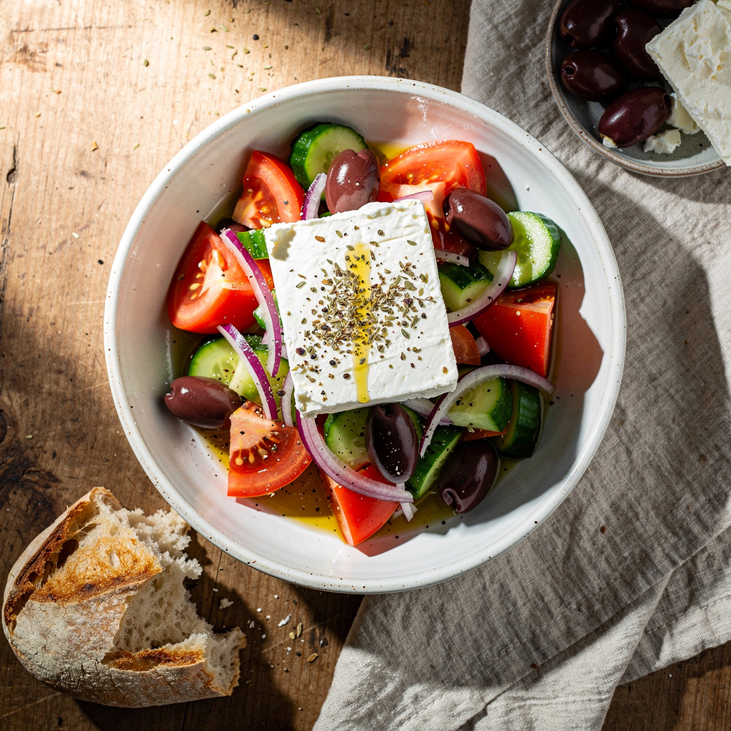 Greek Salad-A Timeless European Recipe Full of Flavor