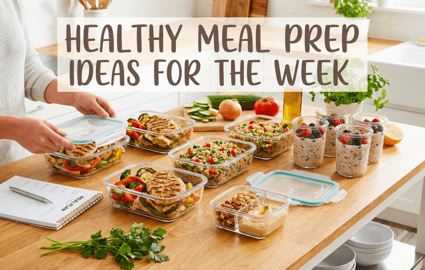 Healthy Meal Prep Ideas for the Week