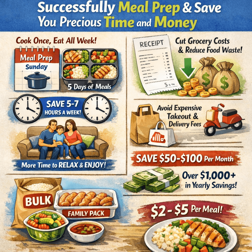 How Healthy Meal Prep Saves You Precious Time and Money