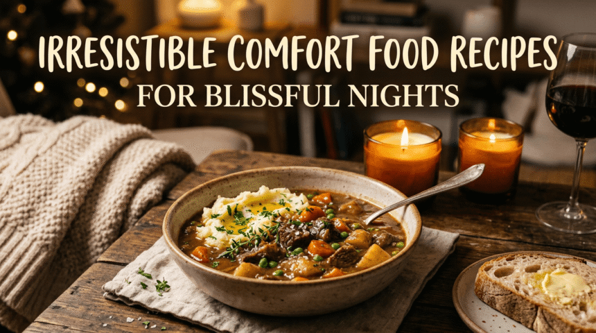 Irresistible Comfort Food Recipes for Blissful Nights