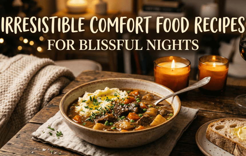 Irresistible Comfort Food Recipes for Blissful Nights