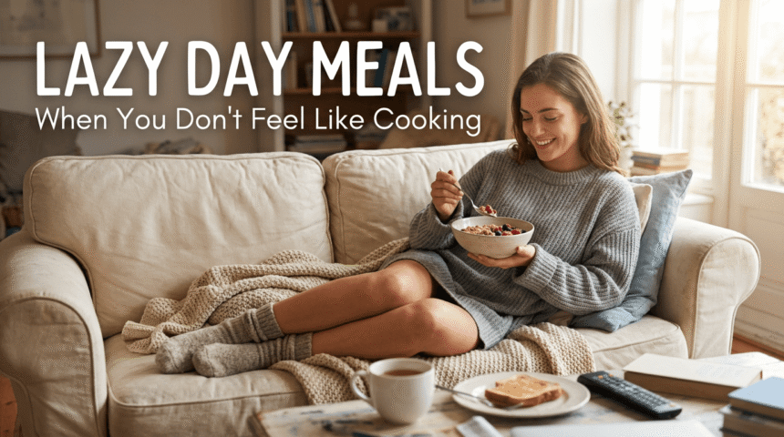 Lazy Day Meals When You Don't Feel Like Cooking Lazy Day Meals When You Don't Feel Like Cooking