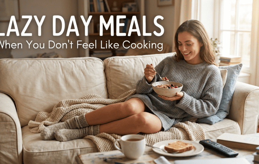 Lazy Day Meals When You Don't Feel Like Cooking