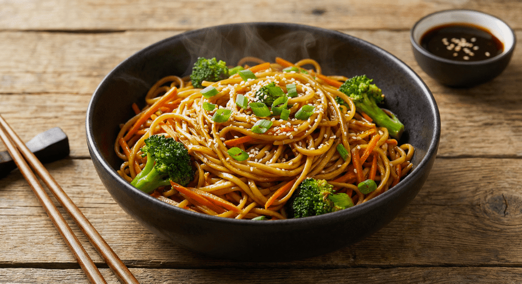 Mouthwatering Teriyaki Noodles | A Quick Dinner Recipe Packed with Flavor