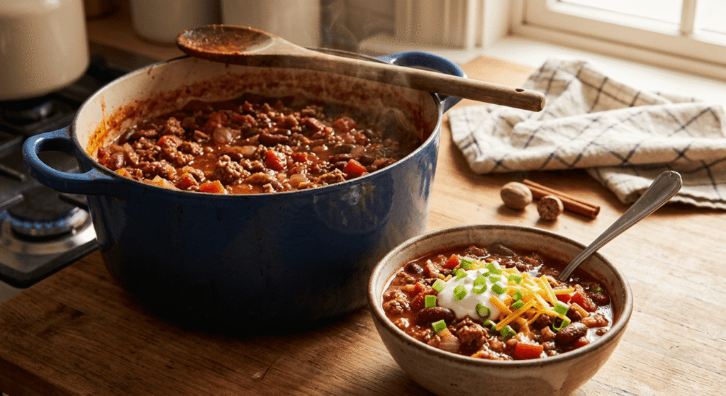 One-Pot Chili – A Stress-Free Comfort Food Recipe