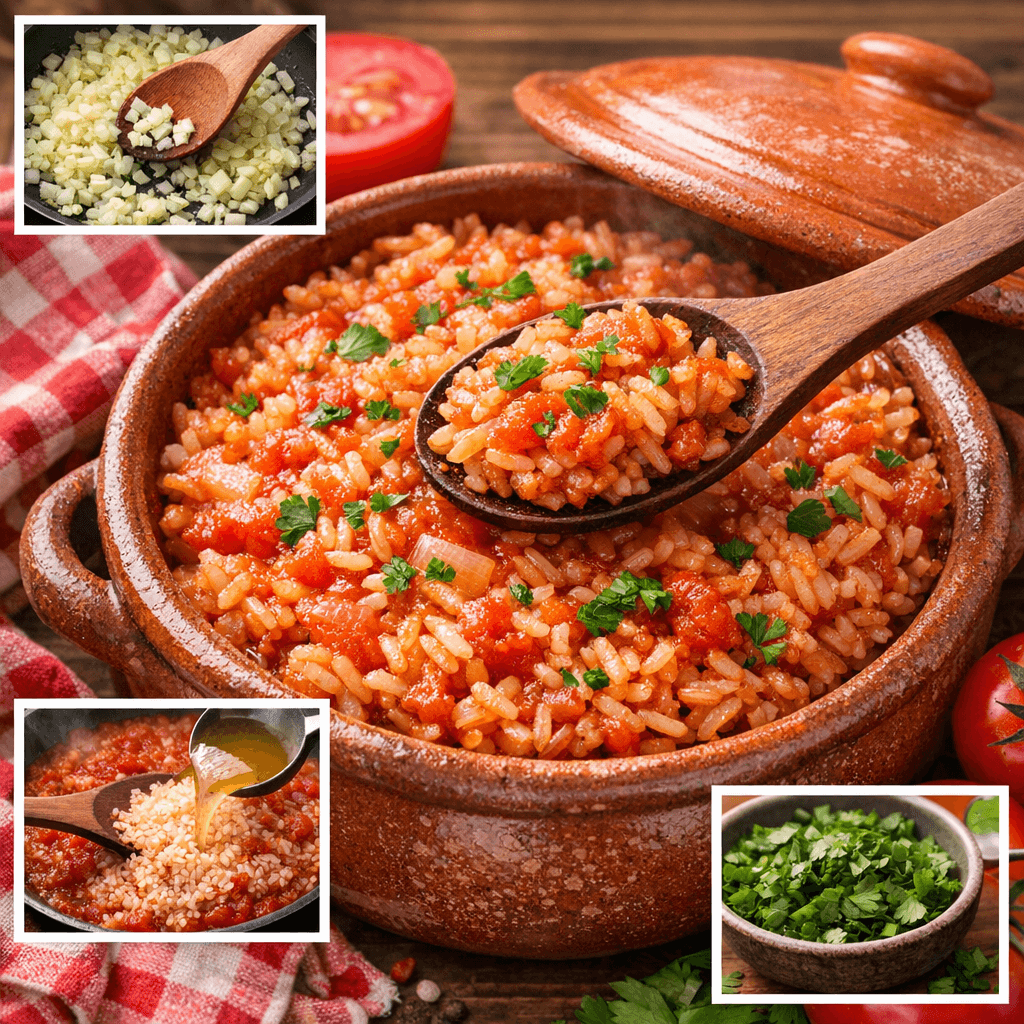 Portuguese Tomato Rice-An Underrated European Recipe