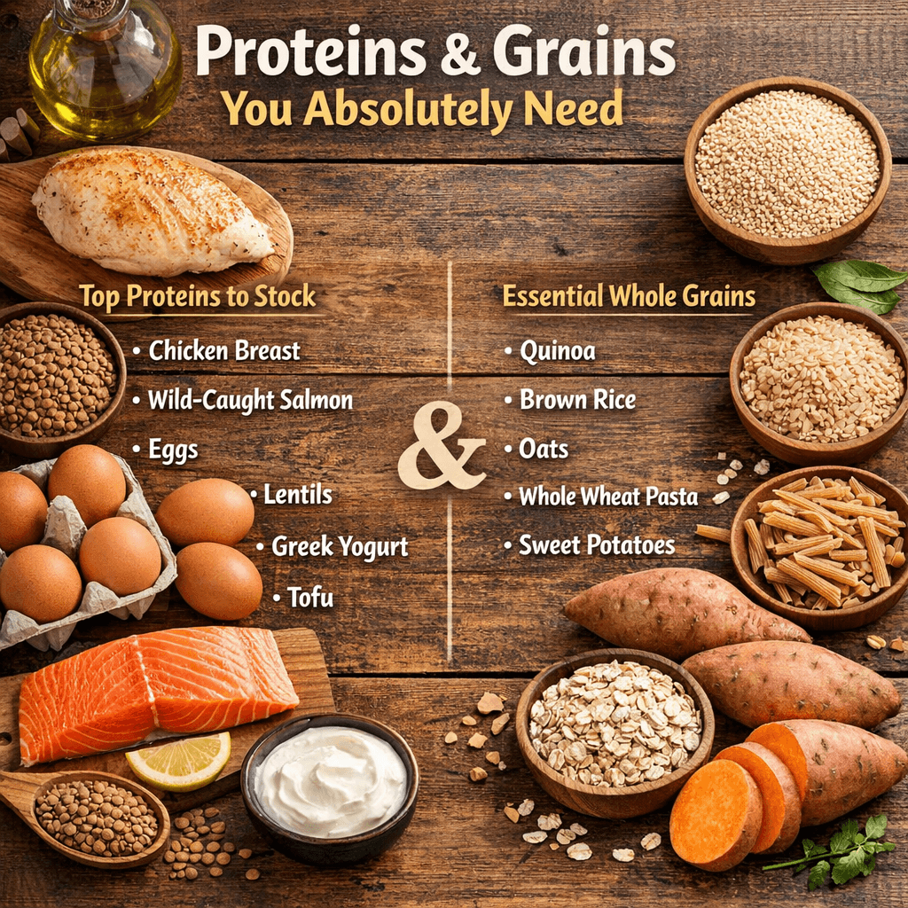 Proteins and Grains You Absolutely Need
