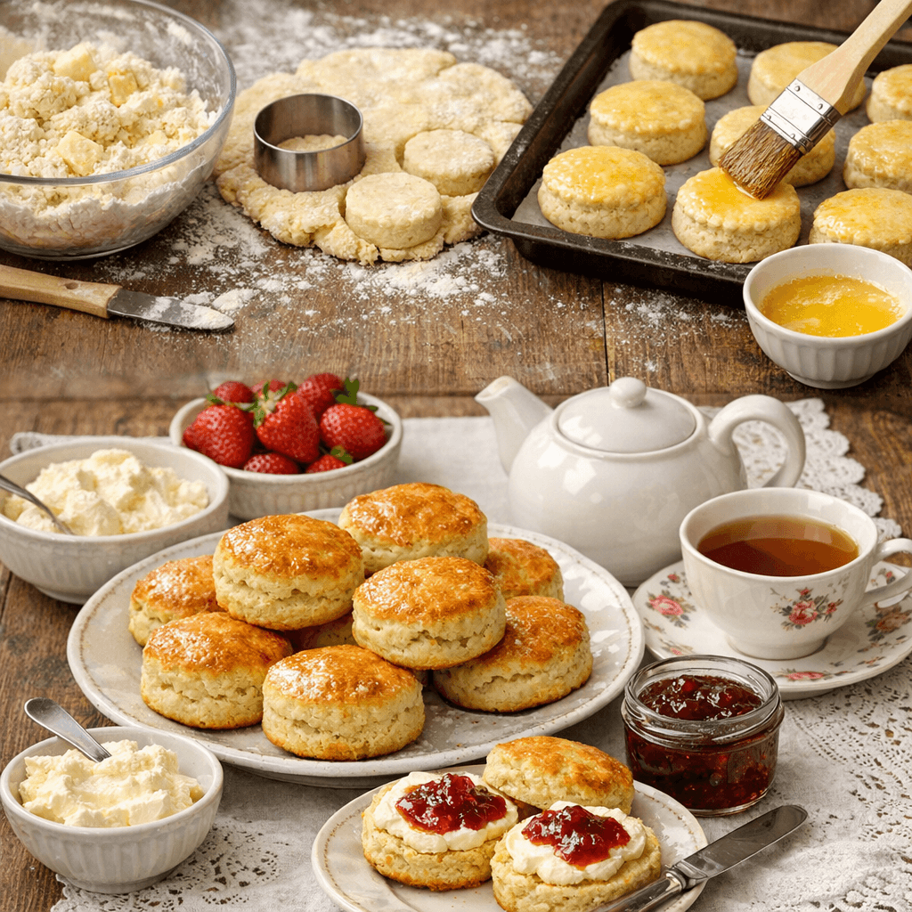 Scones - A Charming British Recipe for Tea Time