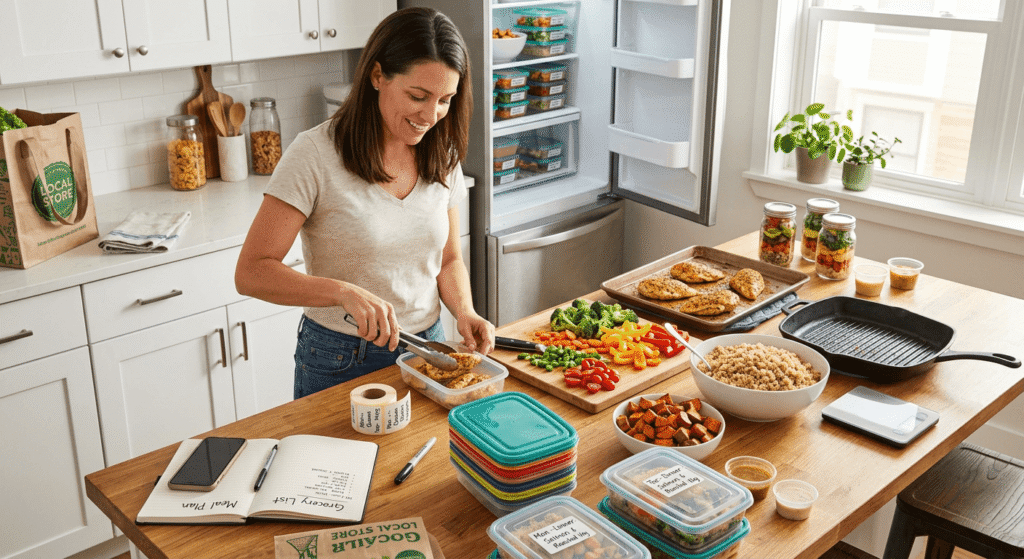 Sunday Healthy Meal Prep Routine That Never Fails