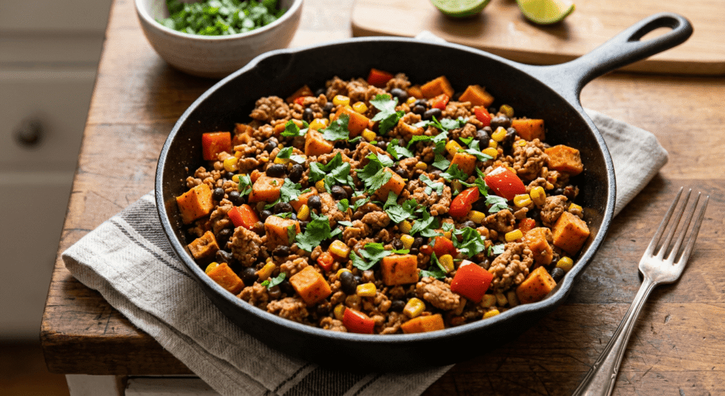 Turkey and Sweet Potato Skillet You'll Love