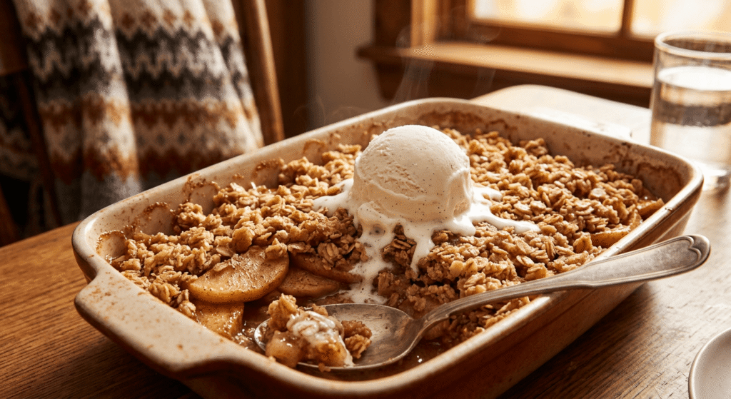 Warm Apple Crisp – A Sweet Comfort Food Recipe You'll Adore