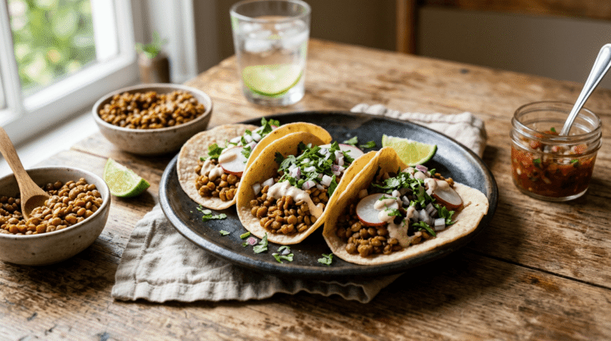 Best Vegan Tacos with Spicy Lentil Filling You’ll Love