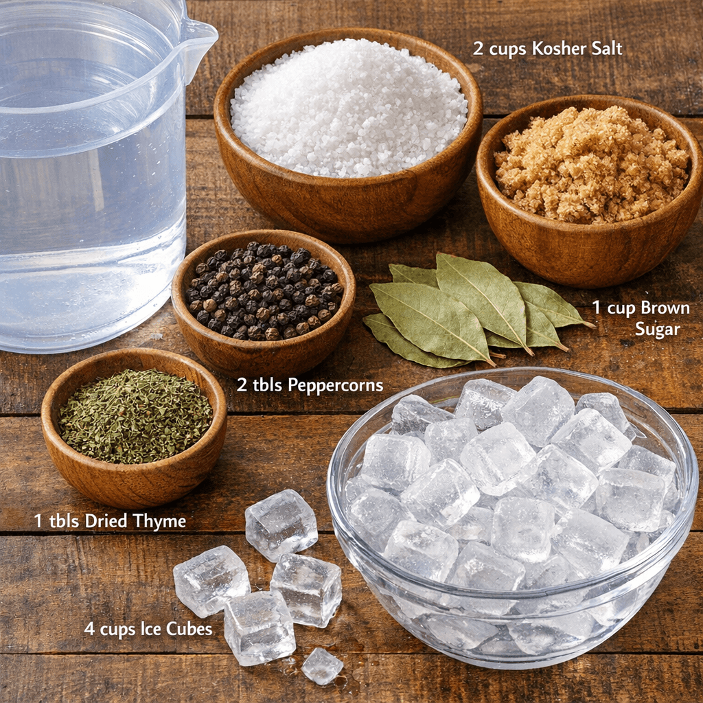 Complete Ingredients List for Your Delicious Thanksgiving Turkey