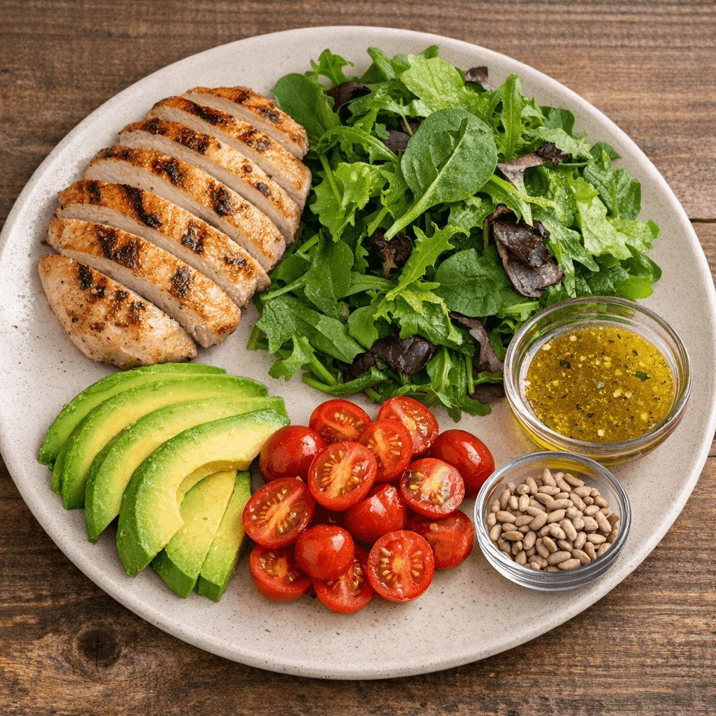 Ingredients- Grilled chicken