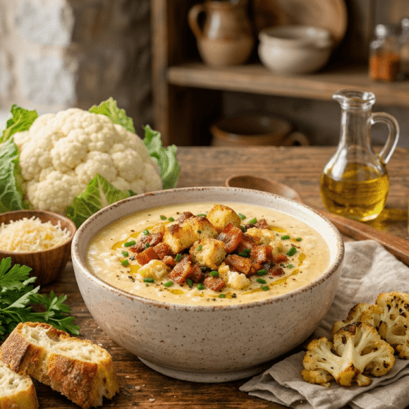 Rich Cauliflower Soup That Keeps You Full for Hours