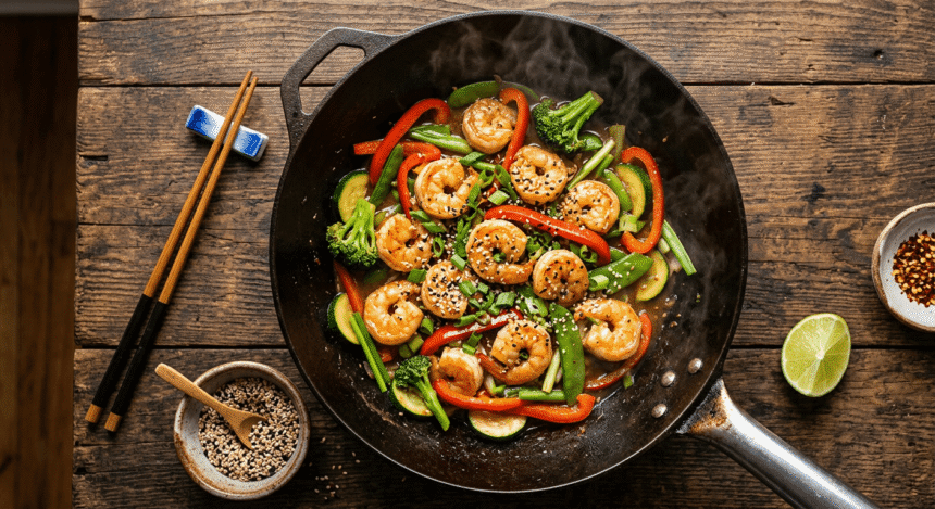 Ridiculously Easy 15-Minute Shrimp Stir-Fry That Melts Belly Fat