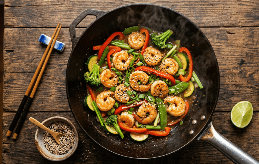 Ridiculously Easy 15-Minute Shrimp Stir-Fry That Melts Belly Fat