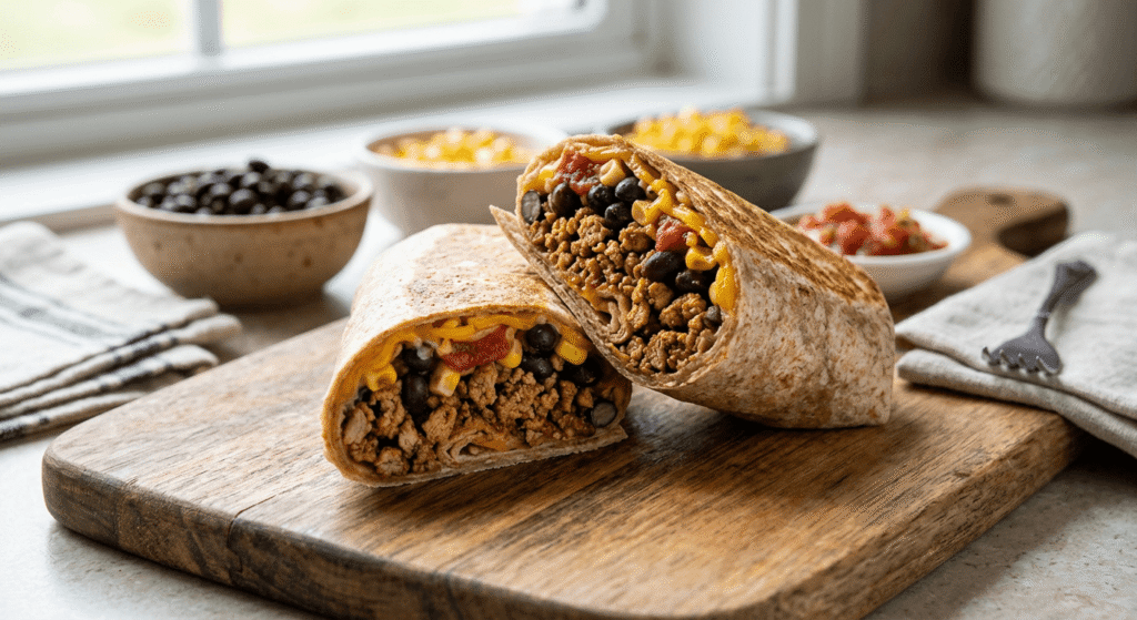 Turkey and Black Bean Wrap You Will Crave