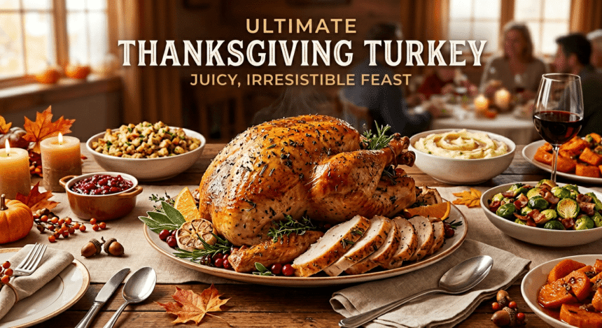 Ultimate Thanksgiving Turkey|Juicy, Irresistible Feast