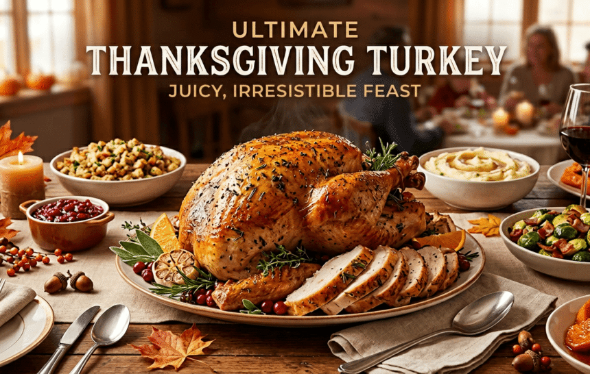 Ultimate Thanksgiving Turkey|Juicy, Irresistible Feast