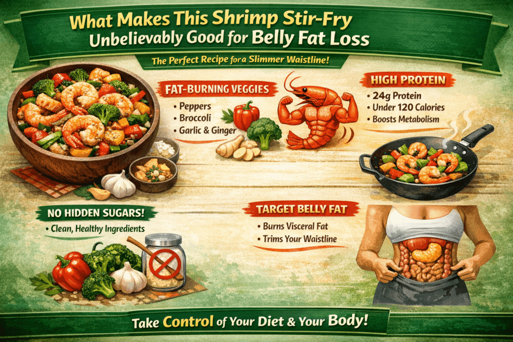 What Makes This Shrimp Stir-Fry Unbelievably Good for Belly Fat Loss
