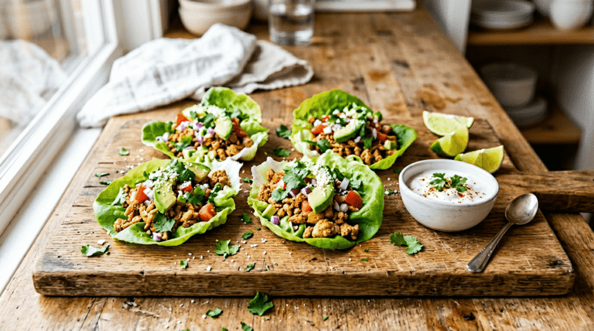 The Best Guilt-Free Turkey Taco Lettuce Wraps for Busy Weeknights The Best Guilt-Free Turkey Taco Lettuce Wraps for Busy Weeknights