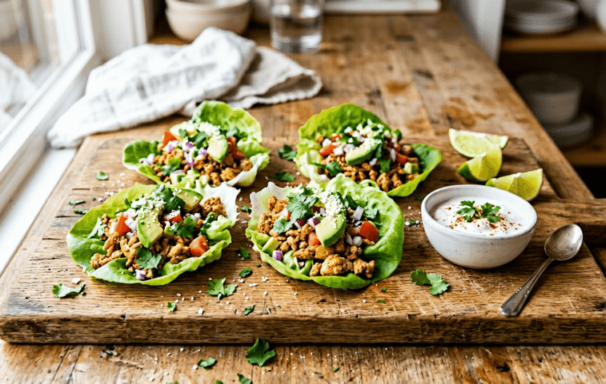 The Best Guilt-Free Turkey Taco Lettuce Wraps for Busy Weeknights